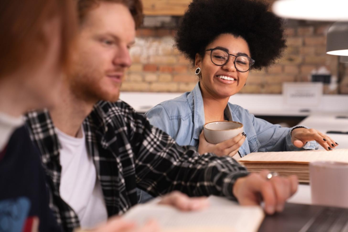 Business consultation meeting